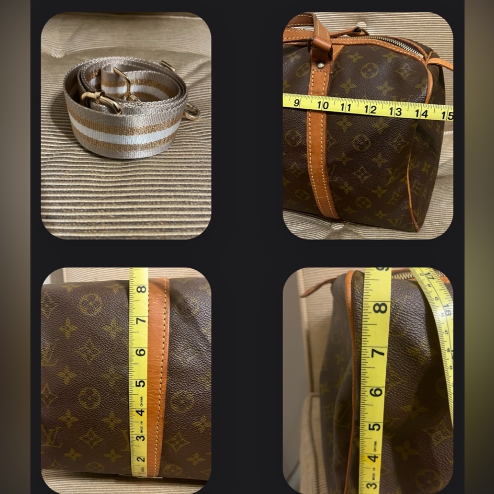 💯Authentic Louis Vuitton VINTAGE Monogram Sac Souple 35 Travel Bag - Picture 9 of 17